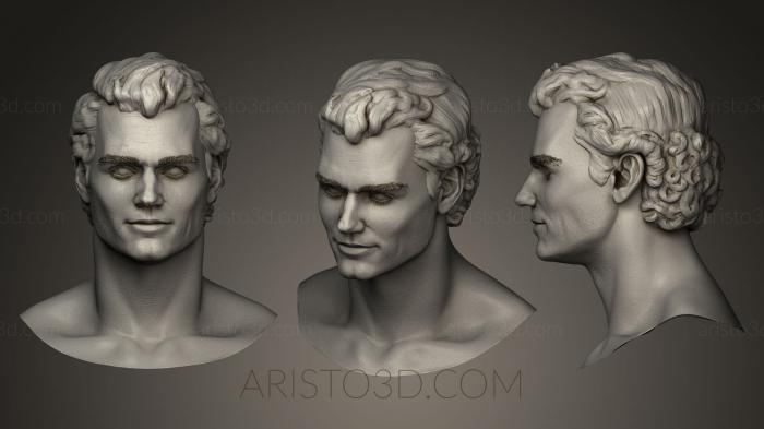 Busts and bas-reliefs of famous people (BUSTC_0244) 3D model for CNC machine